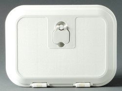 Λευκό ντουλάπι με καπάκι 280 x 180 mm A-εμπρός